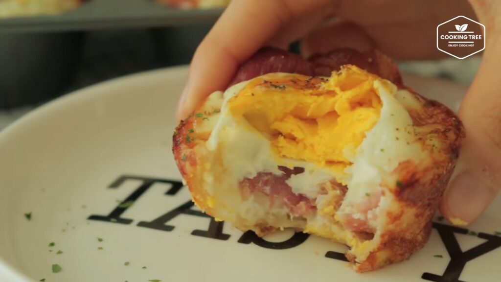 Bacon Egg Toast Cup Recipe Cooking tree