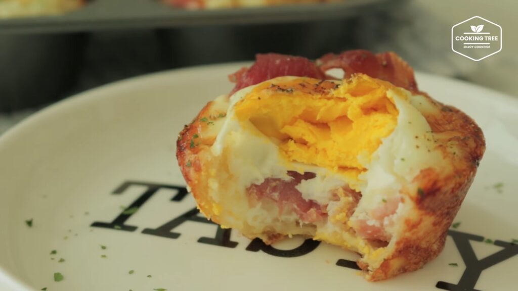 Bacon Egg Toast Cup Recipe Cooking tree