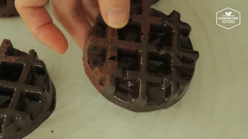 Baked Chocolate Waffle Donuts Recipe Cooking tree