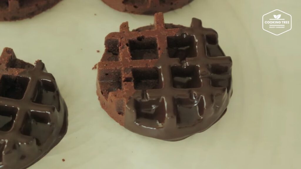 Baked Chocolate Waffle Donuts Recipe Cooking tree