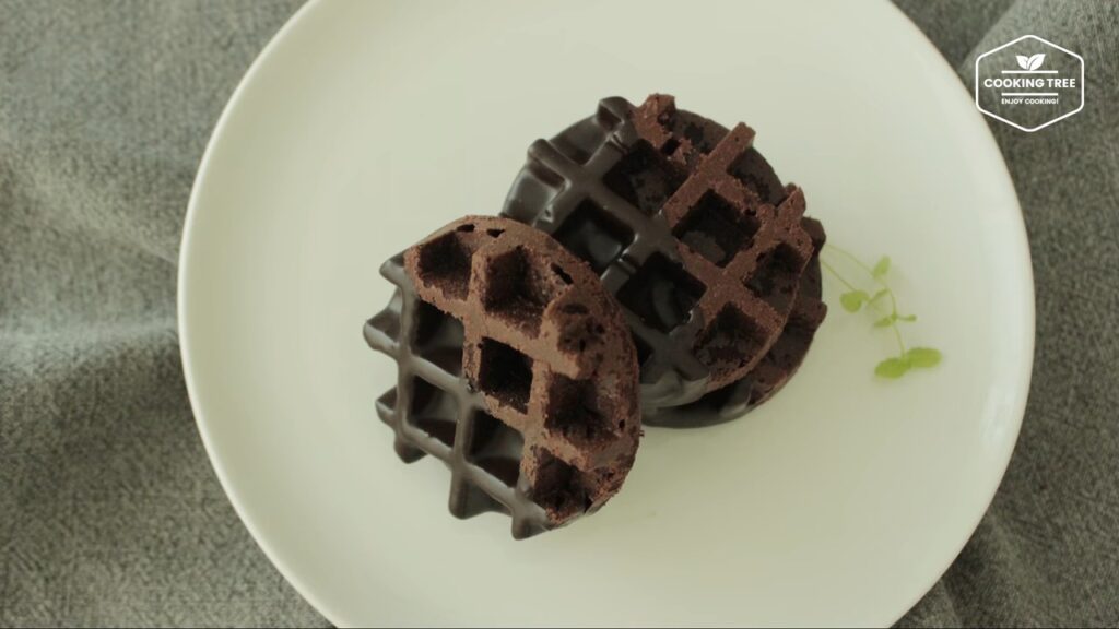 Baked Chocolate Waffle Donuts Recipe Cooking tree