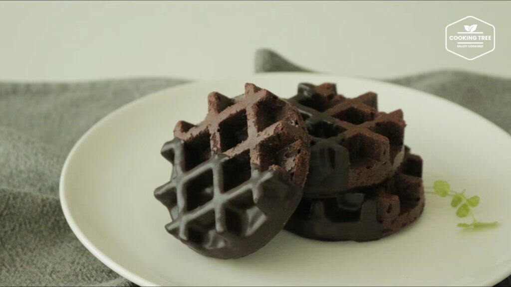 Baked Chocolate Waffle Donuts Recipe Cooking tree