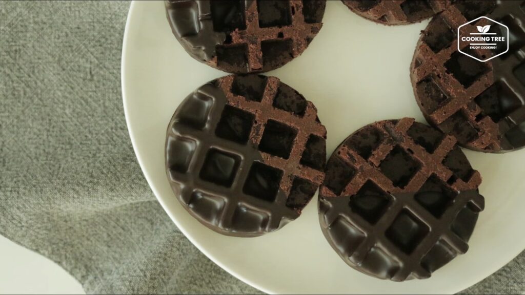 Baked Chocolate Waffle Donuts Recipe Cooking tree