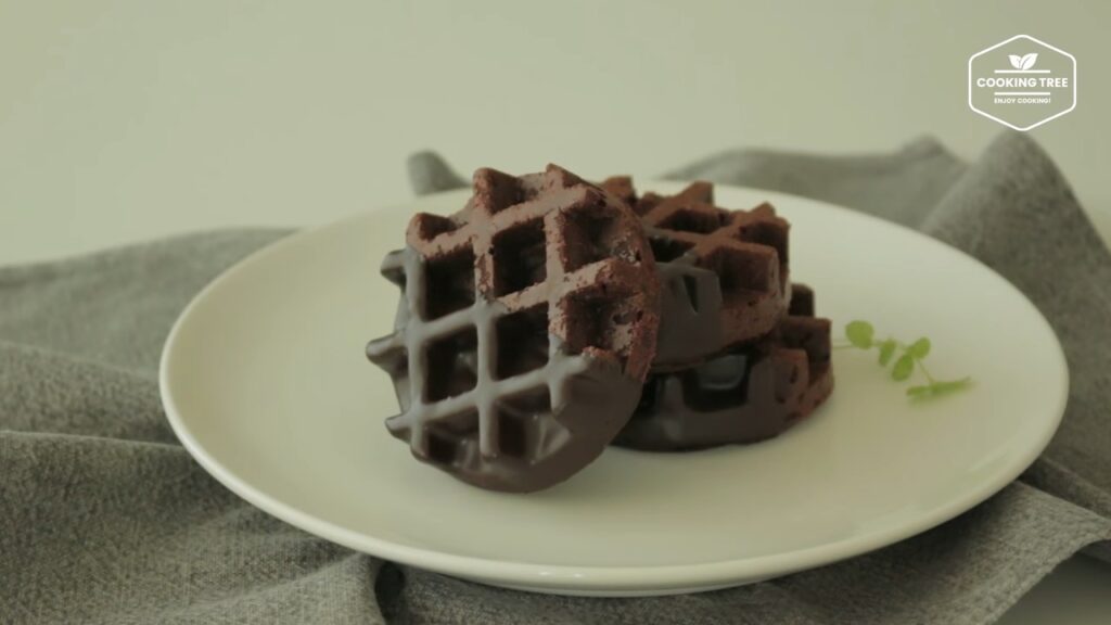 Baked Chocolate Waffle Donuts Recipe Cooking tree