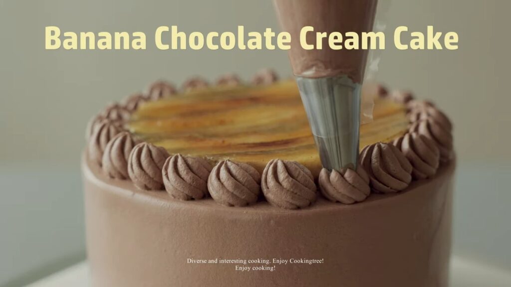 Banana Chocolate Cream Cake Recipe Cooking tree