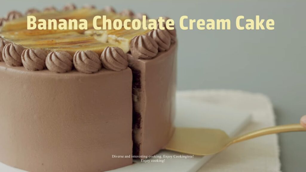 Banana Chocolate Cream Cake Recipe Cooking tree