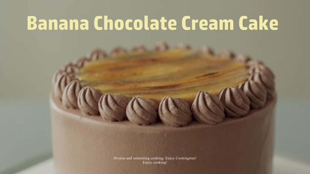 Banana Chocolate Cream Cake Recipe Cooking tree