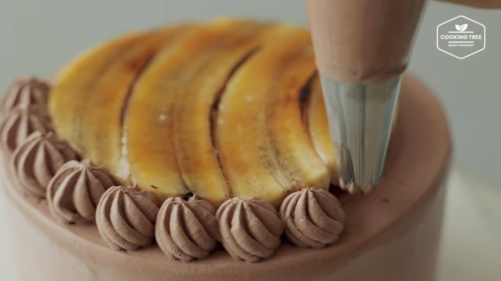 Banana Chocolate Cream Cake Recipe Cooking tree