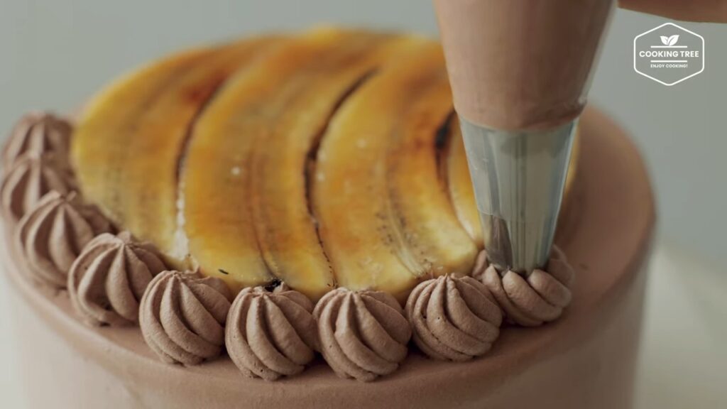 Banana Chocolate Cream Cake Recipe Cooking tree