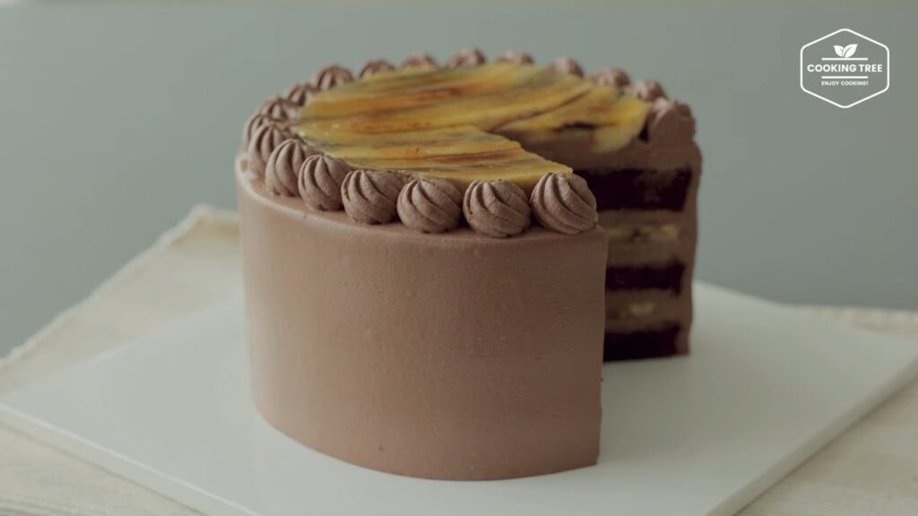 Banana Chocolate Cream Cake Recipe Cooking tree