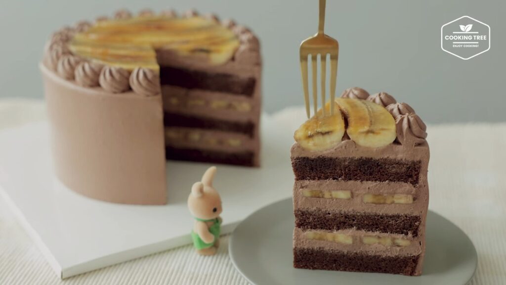 Banana Chocolate Cream Cake Recipe Cooking tree