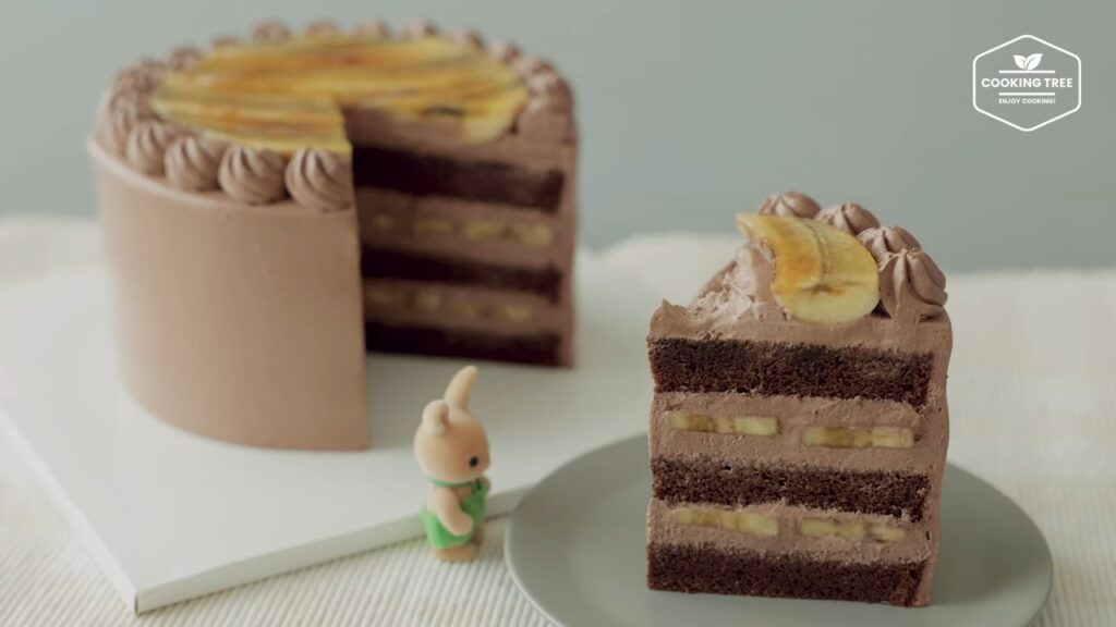 Banana Chocolate Cream Cake Recipe Cooking tree