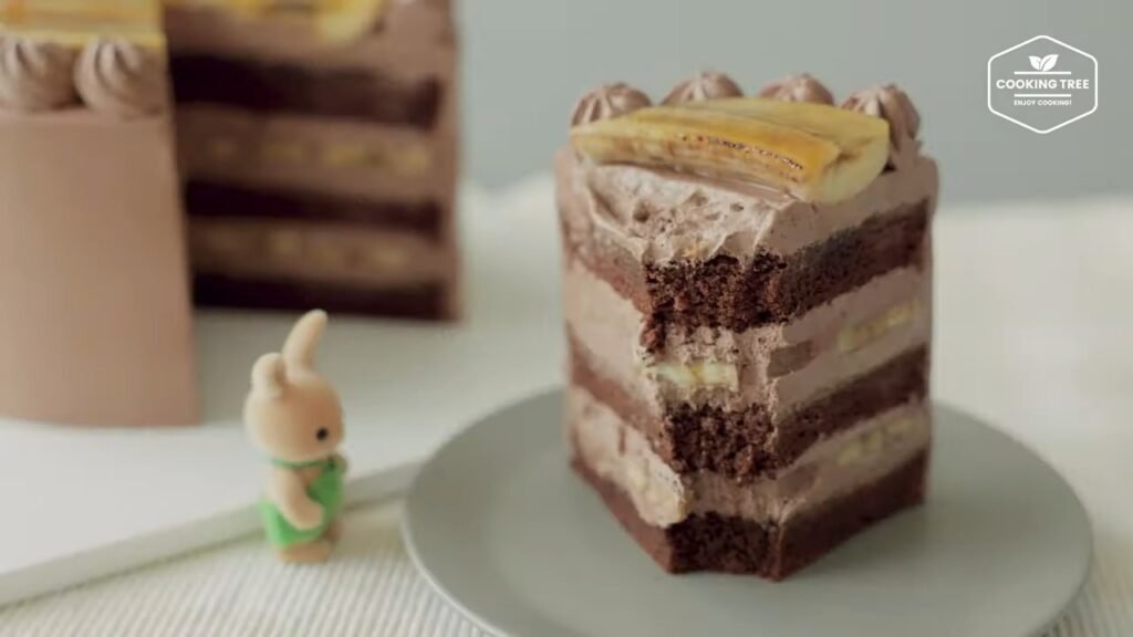 Banana Chocolate Cream Cake Recipe Cooking tree