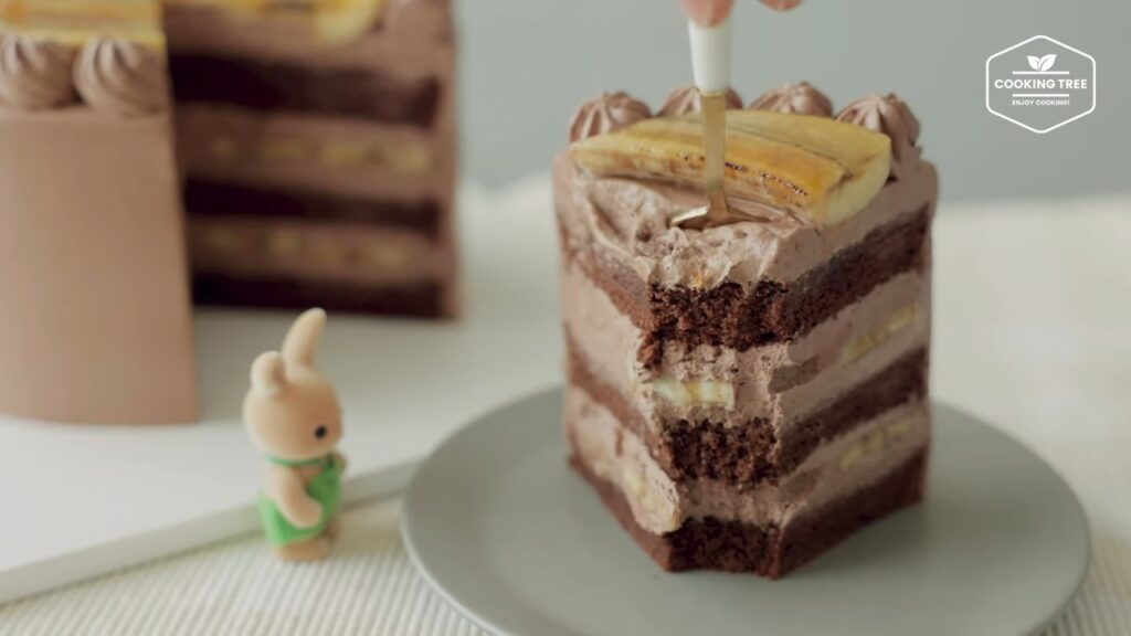 Banana Chocolate Cream Cake Recipe Cooking tree