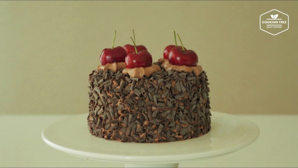 Black Forest Cake Cherry choco cake Recipe Cooking tree