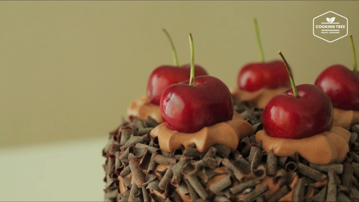 Black Forest Cake Cherry choco cake Recipe Cooking tree