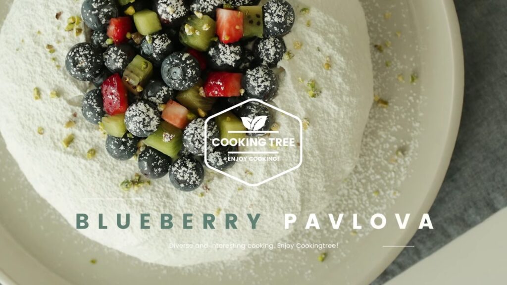 Blueberry Pavlova Recipe Cooking tree