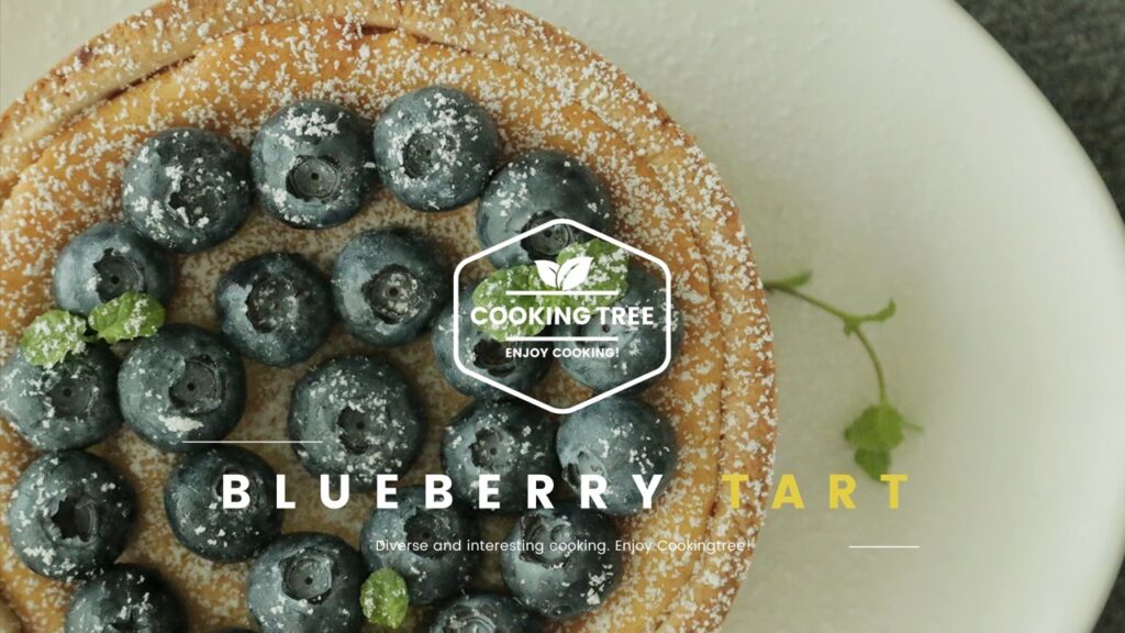 Blueberry cheese tart Recipe Cooking tree