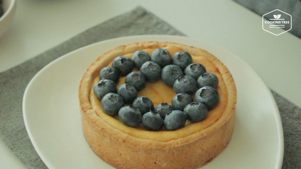Blueberry cheese tart Recipe Cooking tree