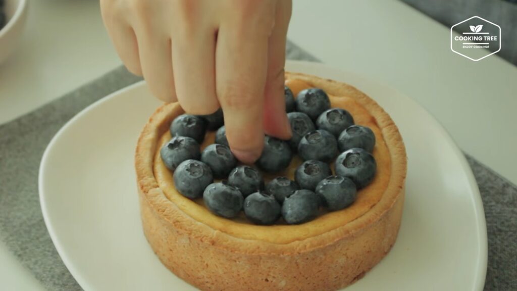 Blueberry cheese tart Recipe Cooking tree