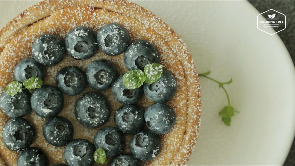 Blueberry cheese tart Recipe Cooking tree