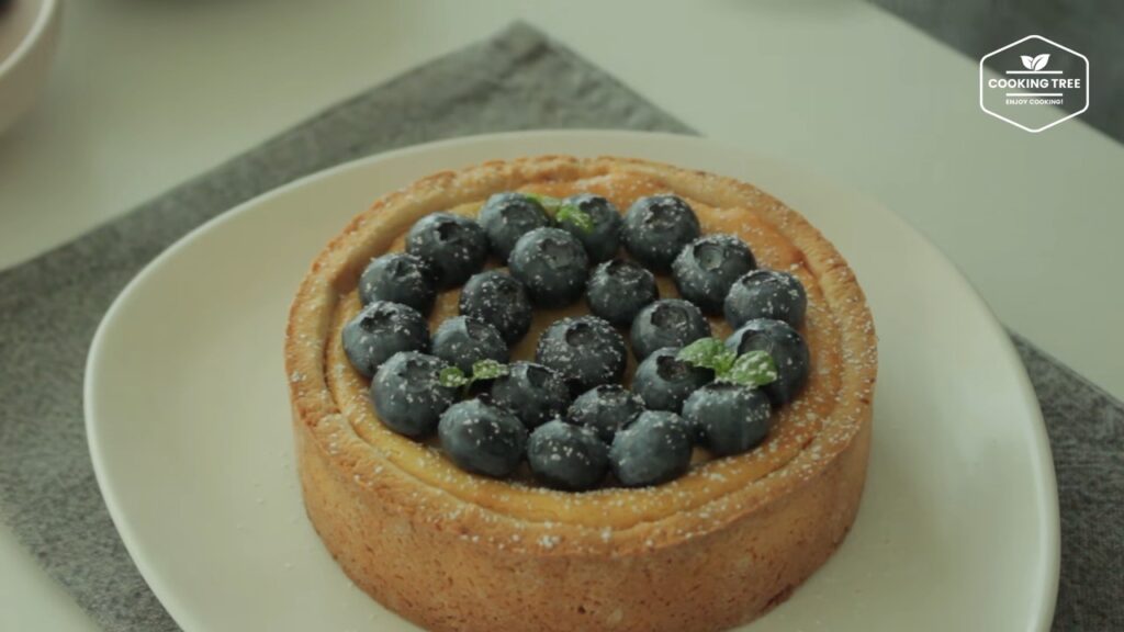 Blueberry cheese tart Recipe Cooking tree