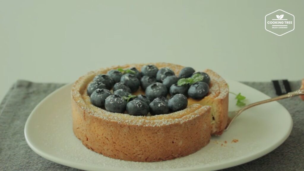 Blueberry cheese tart Recipe Cooking tree