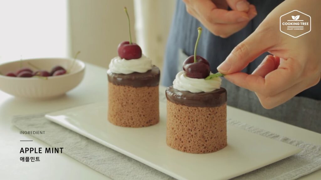 Cherry chocolate Roll cake Recipe Cooking tree