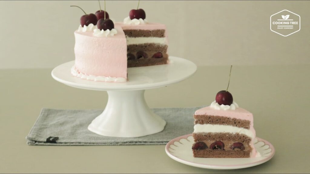 Cherry chocolate cake Recipe Cooking tree