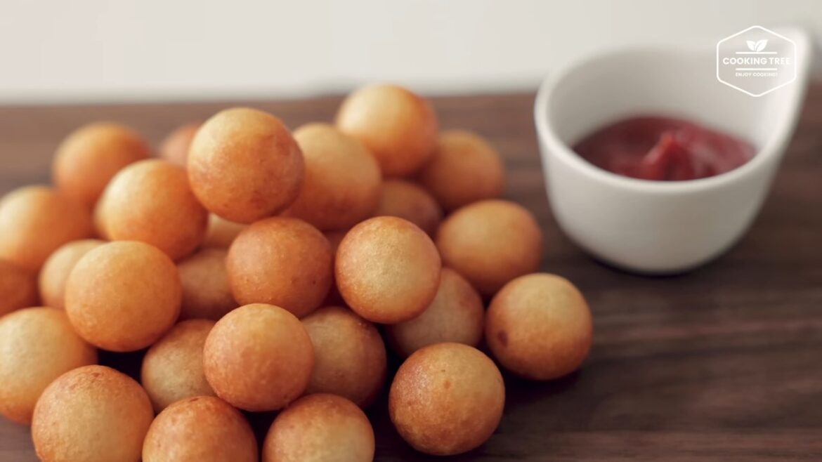 Chewy Potato Ball Fried Potato Potato Snack Recipe Cooking tree