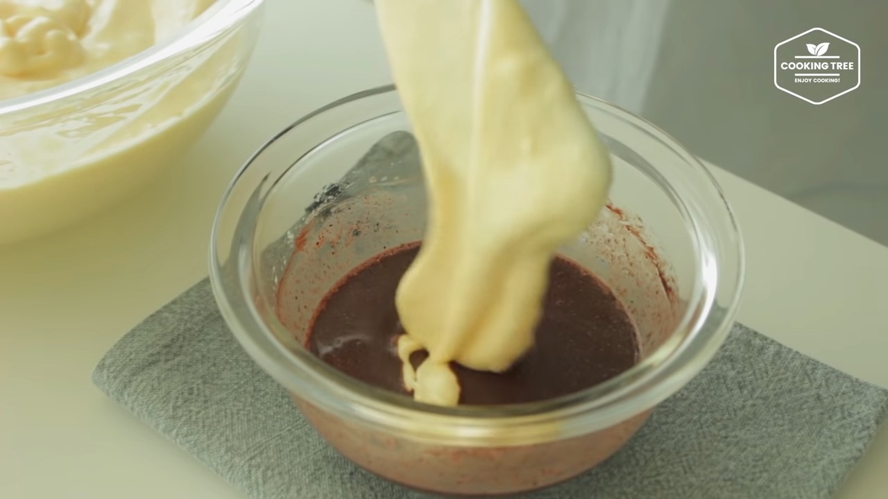 Choco & Green Tea Sponge cake sheet Recipe