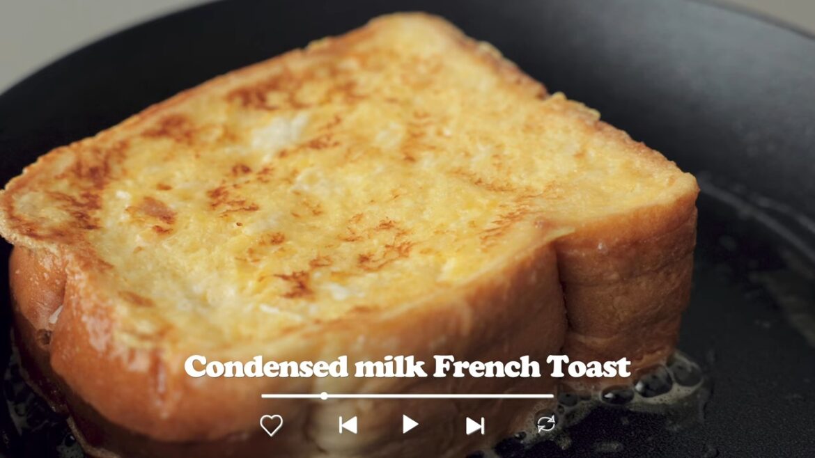 Condensed milk French Toast Cooking Tree