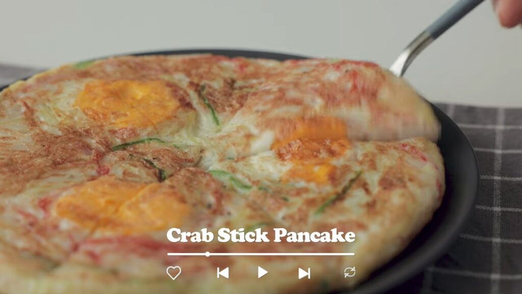 Crab Stick Pancake Egg and Potato Recipe Cooking tree