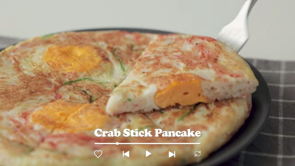 Crab Stick Pancake Egg and Potato Recipe Cooking tree
