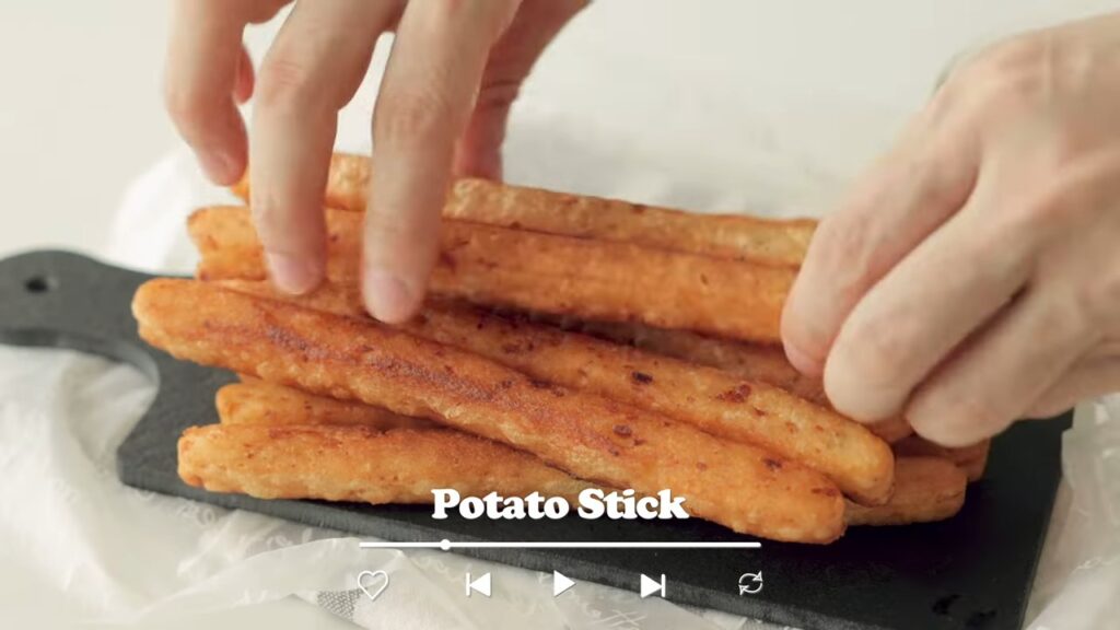 Crispy and Chewy Potato Stick Fried Potatoes Recipe Cooking tree