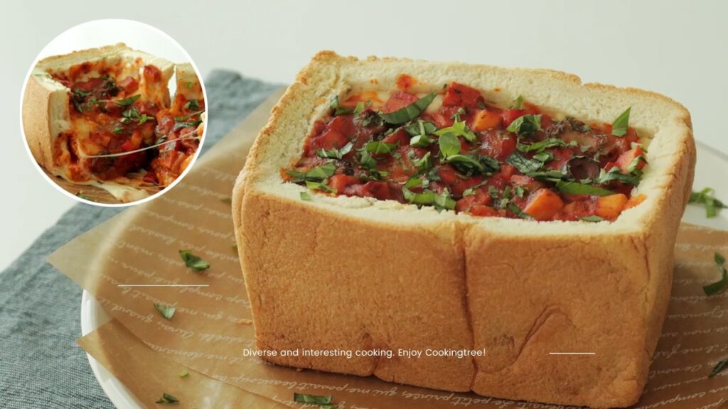 Deep Dish Pizza Recipe Cooking tree