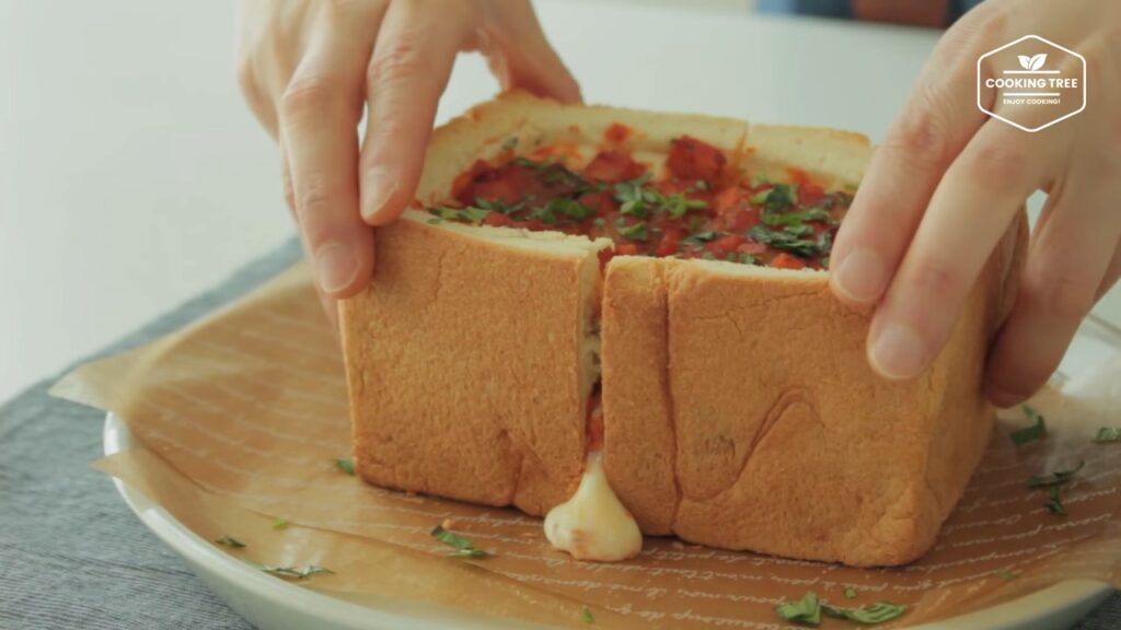 Deep Dish Pizza Recipe Cooking tree