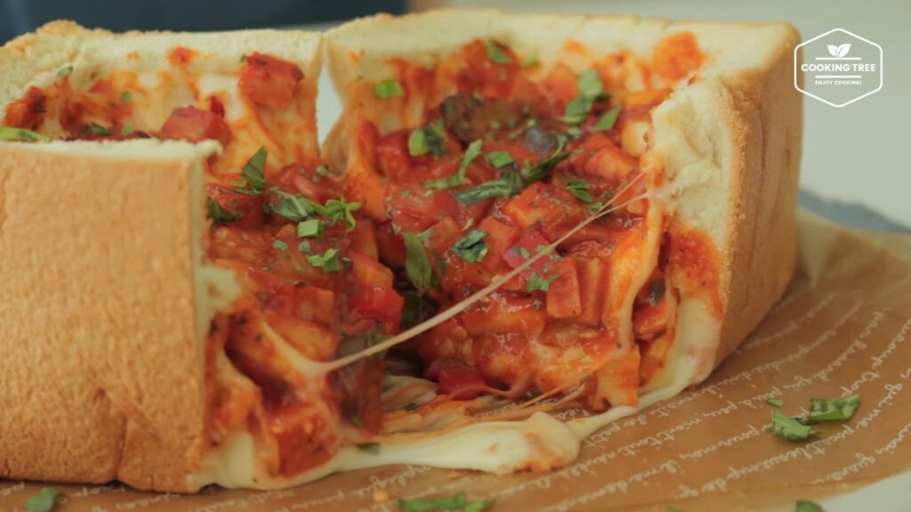 Deep Dish Pizza Recipe Cooking tree
