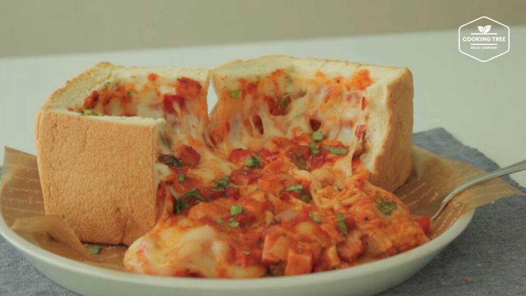 Deep Dish Pizza Recipe Cooking tree