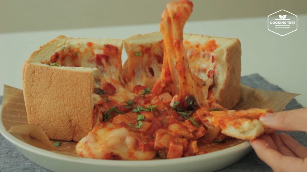 Deep Dish Pizza Recipe Cooking tree