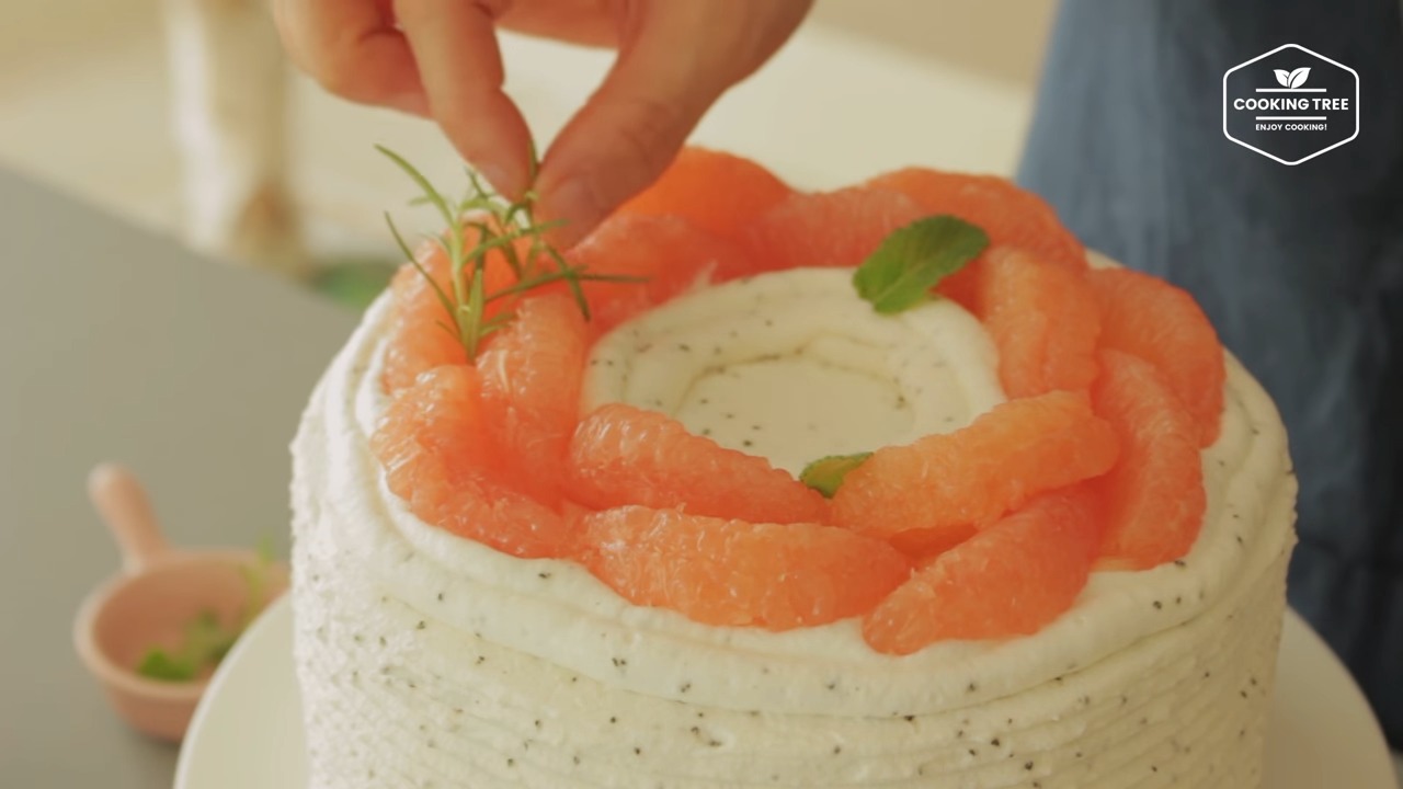 Earl grey Grapefruit cake Recipe