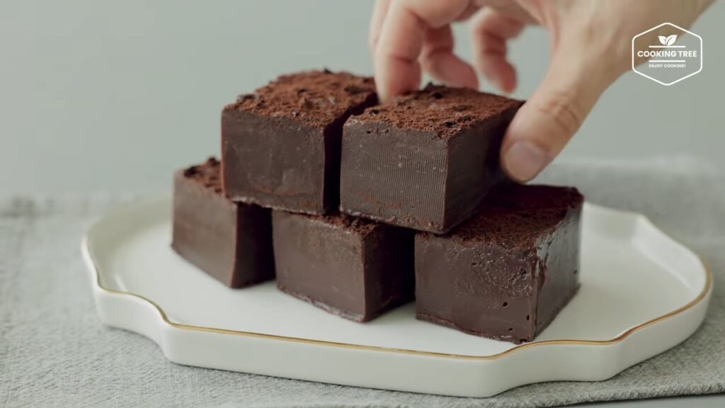 Easy Chocolate Fudge Only Chocolate Condensed milk Cooking tree