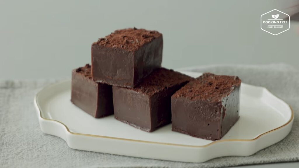 Easy Chocolate Fudge Only Chocolate Condensed milk Cooking tree