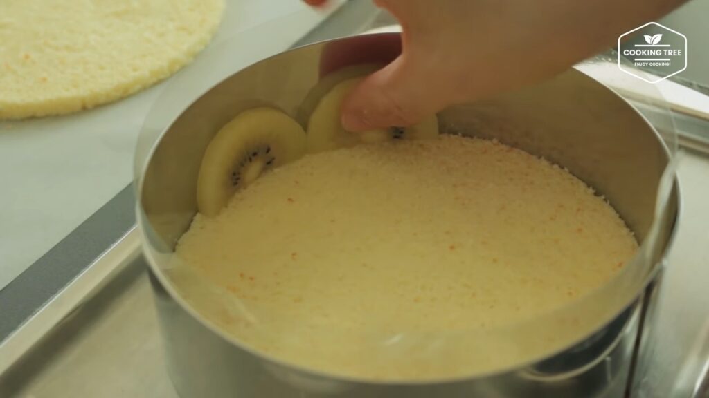 Golden kiwi cake Recipe Cooking tree