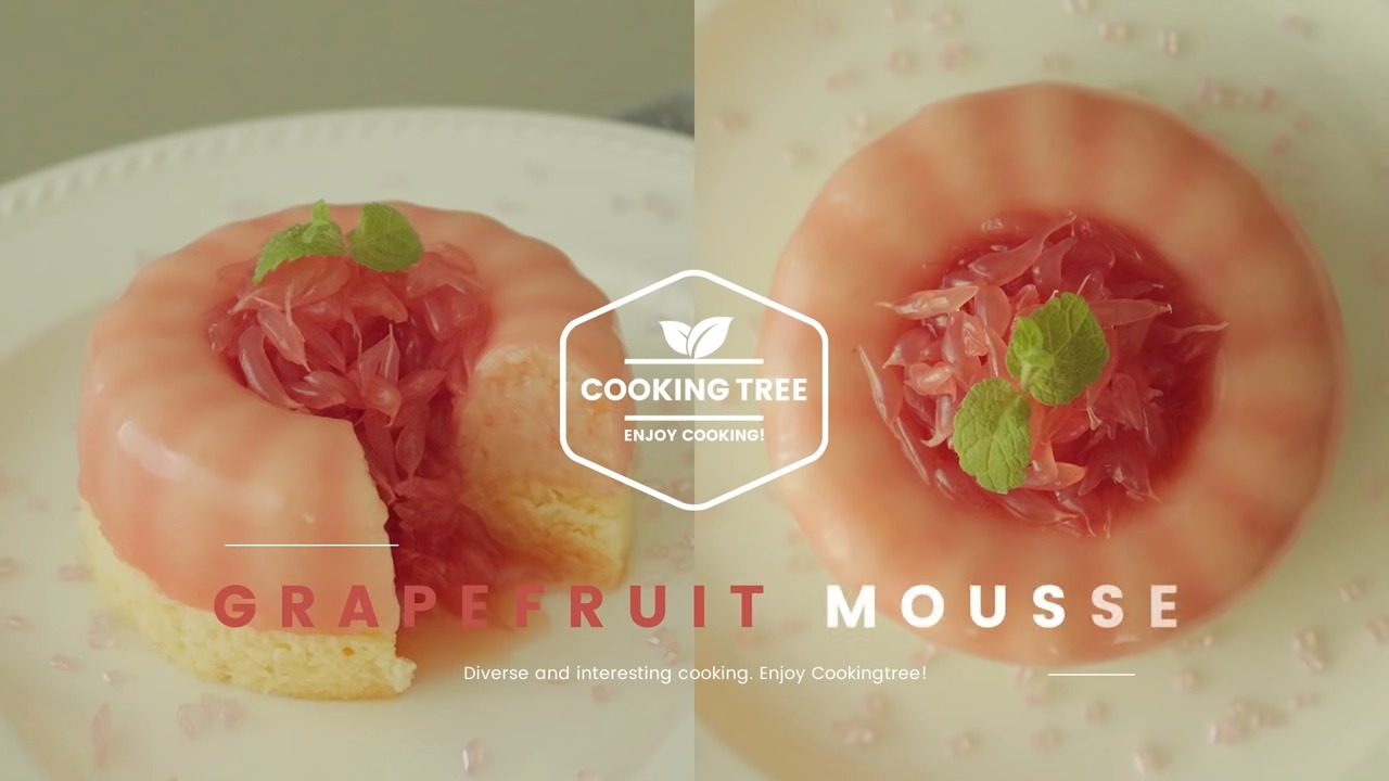 Grapefruit mousse cake Recipe