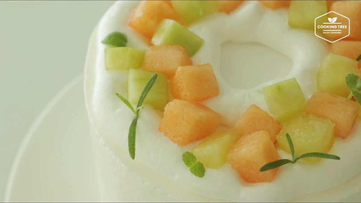 Green Red melon cake Recipe Cooking tree Green Red melon cake Recipe Cooking tree