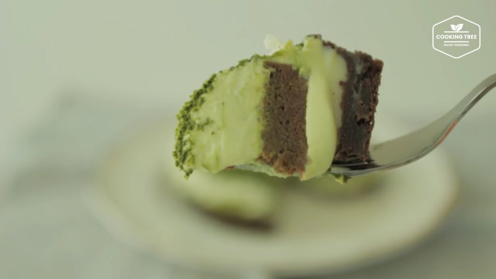 Green tea Tiramisu tart Matcha tart Cooking tree