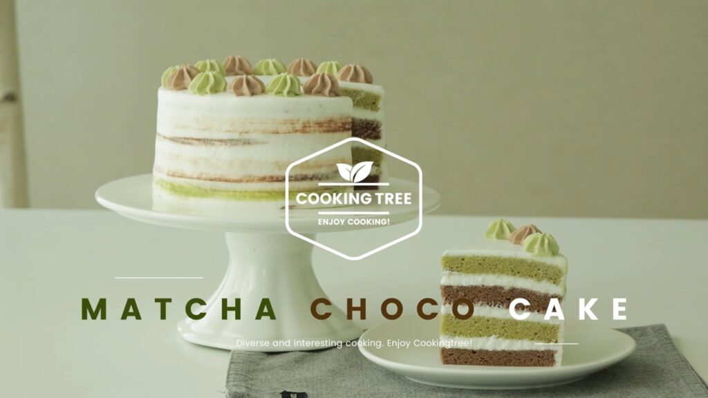 Green tea chocolate cake Recipe Cooking tree