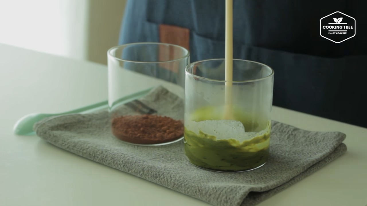 Green tea chocolate cake Recipe