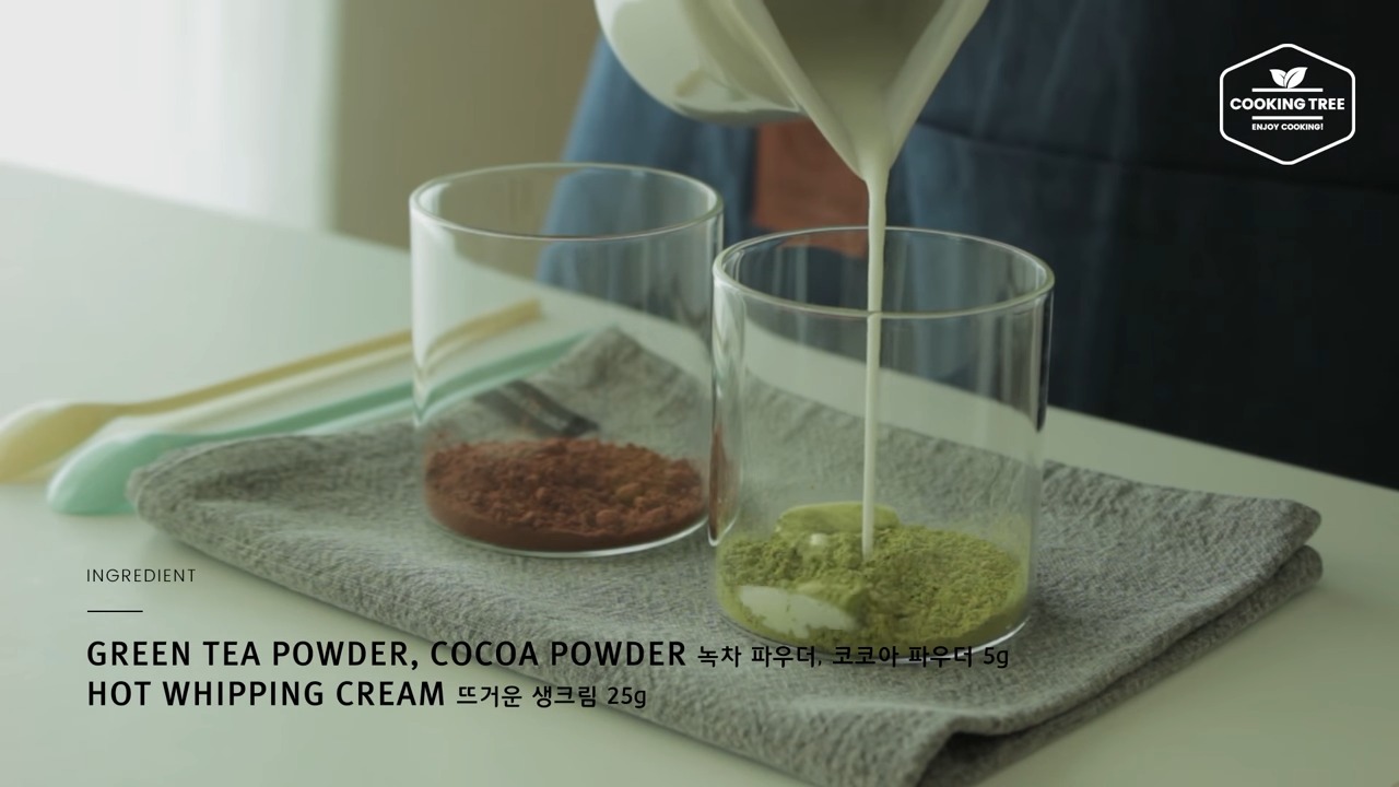 Green tea chocolate cake Recipe